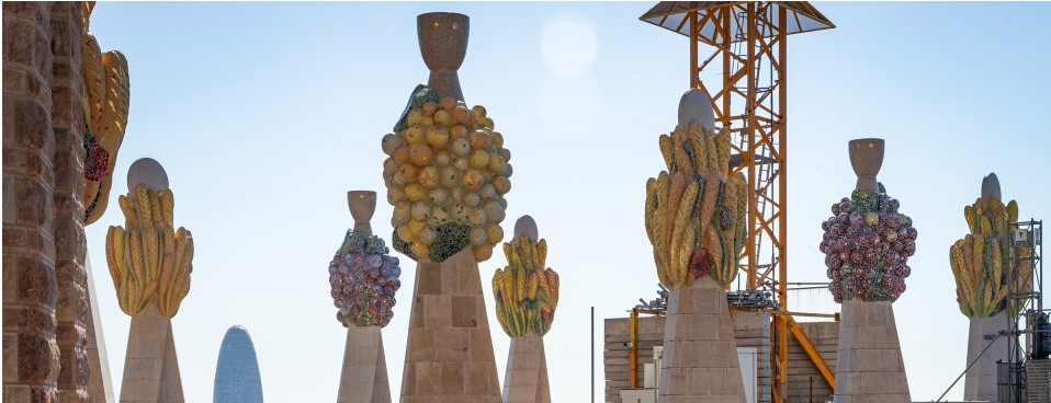 Gaudi: Sagrada Familia, Eucharistic fruits