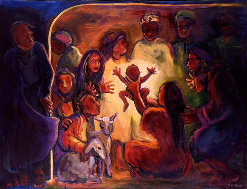 Art Advent Calendar: Carol Aust, Nativity